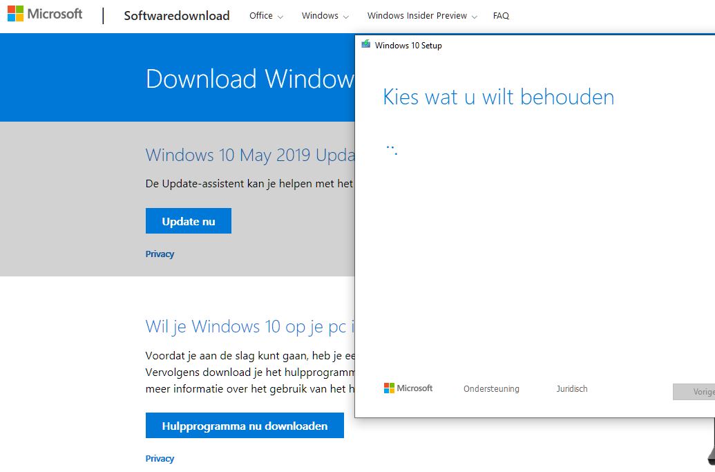 Windows 10 Update 2019 Mei (1905)
